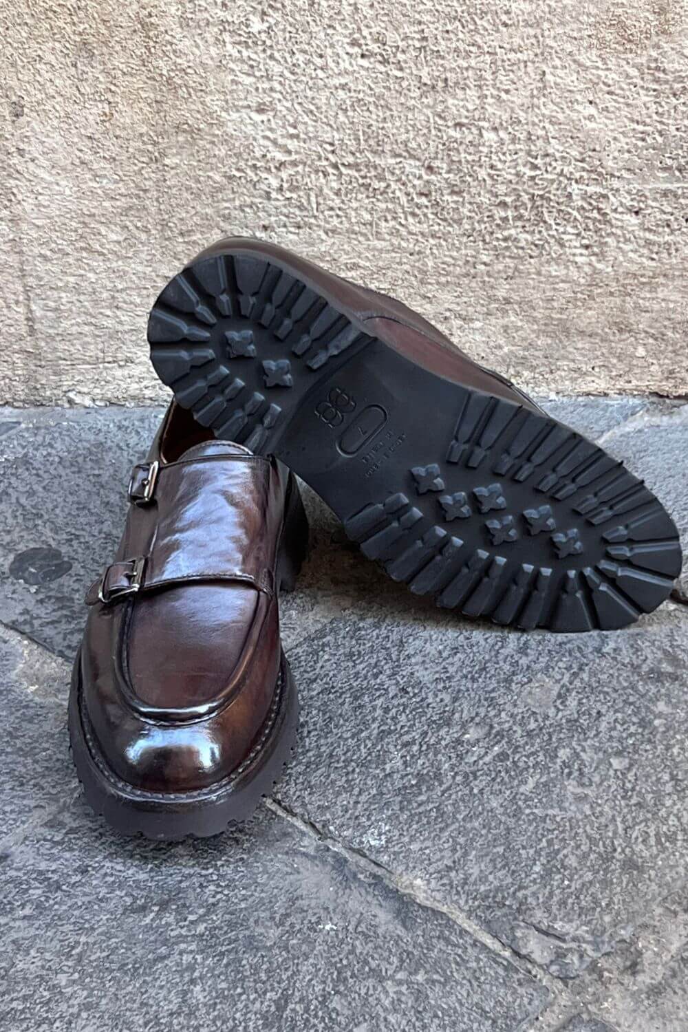 Scarpa Doppia Fibbia Green George