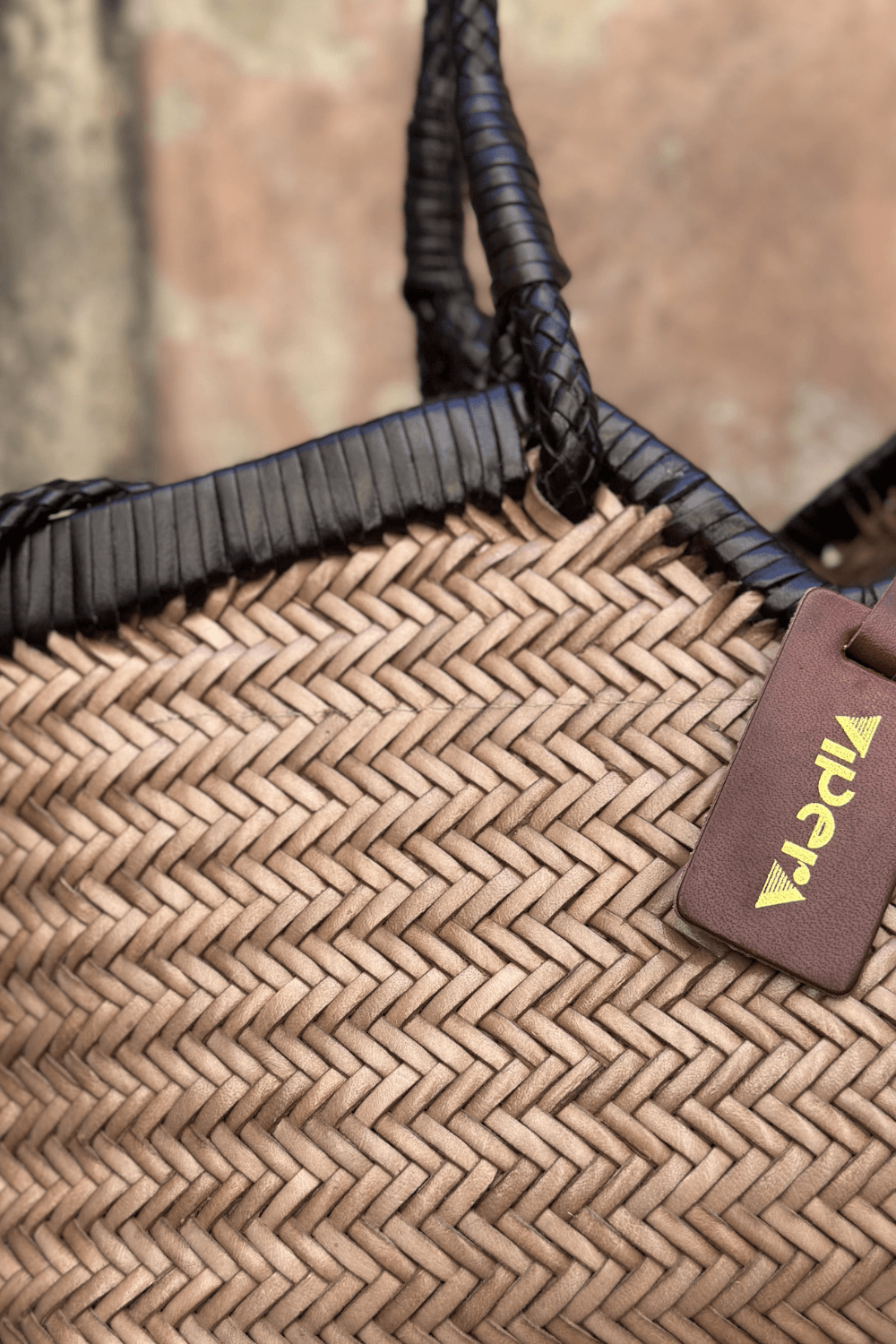 Borsa Crudelia Bicolor Taupe