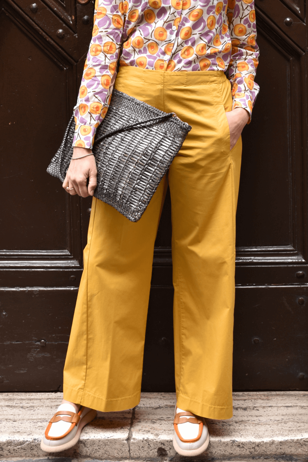 Pantaloni Palazzo Via Milano