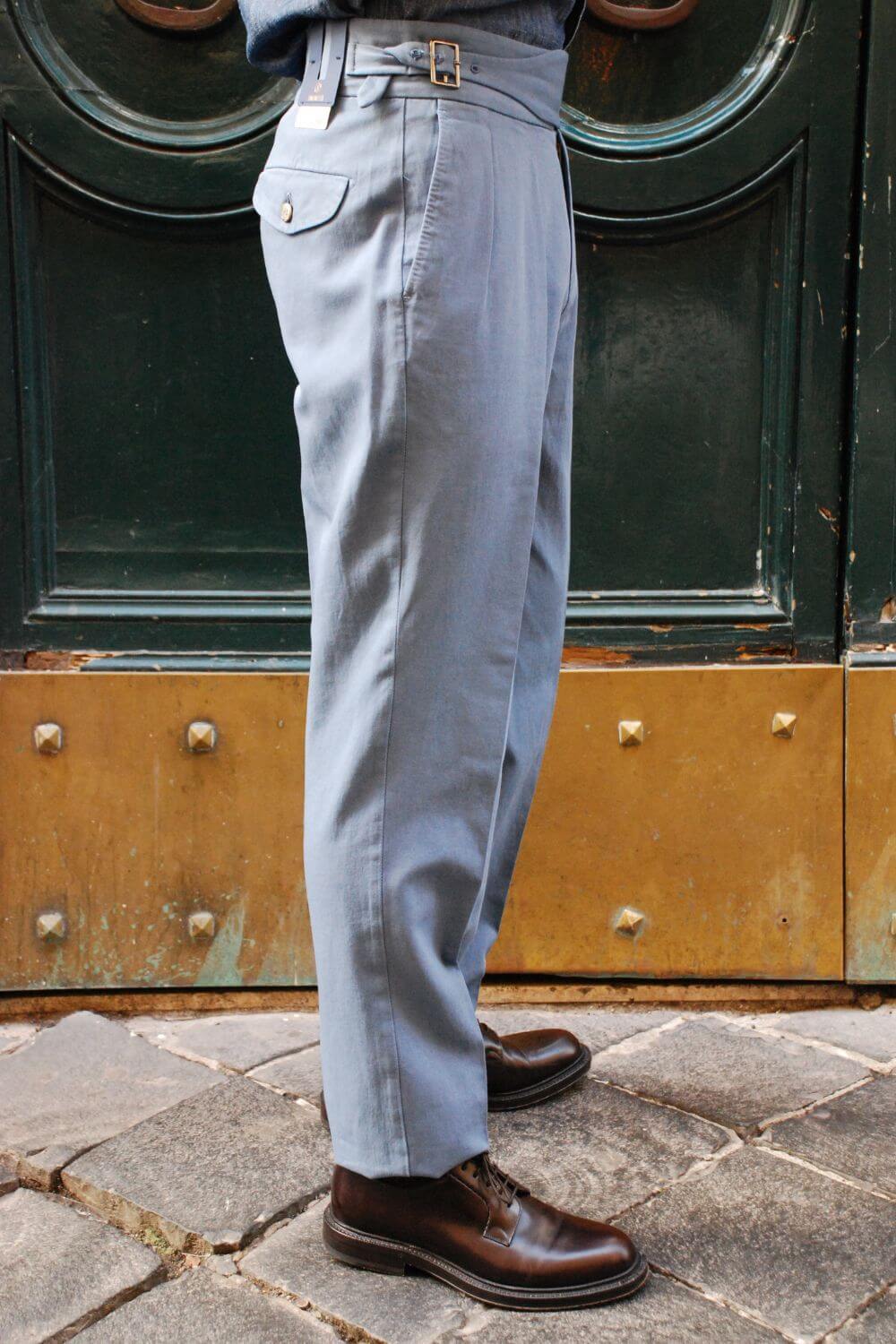 Pantalone Granata Lino e Cotone