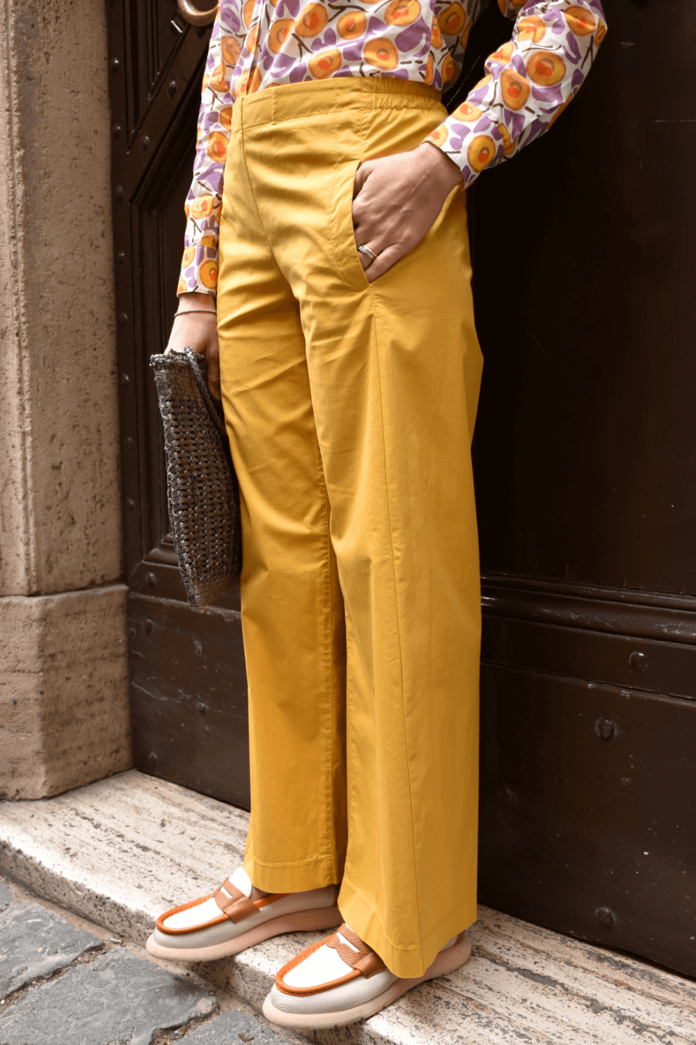 Pantaloni Palazzo Via Milano
