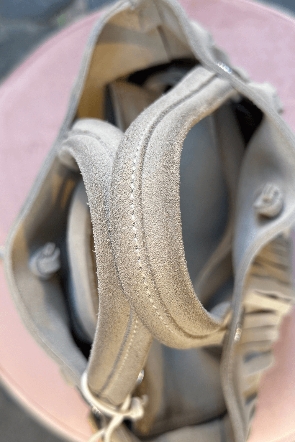 Secchiello Frange Beige