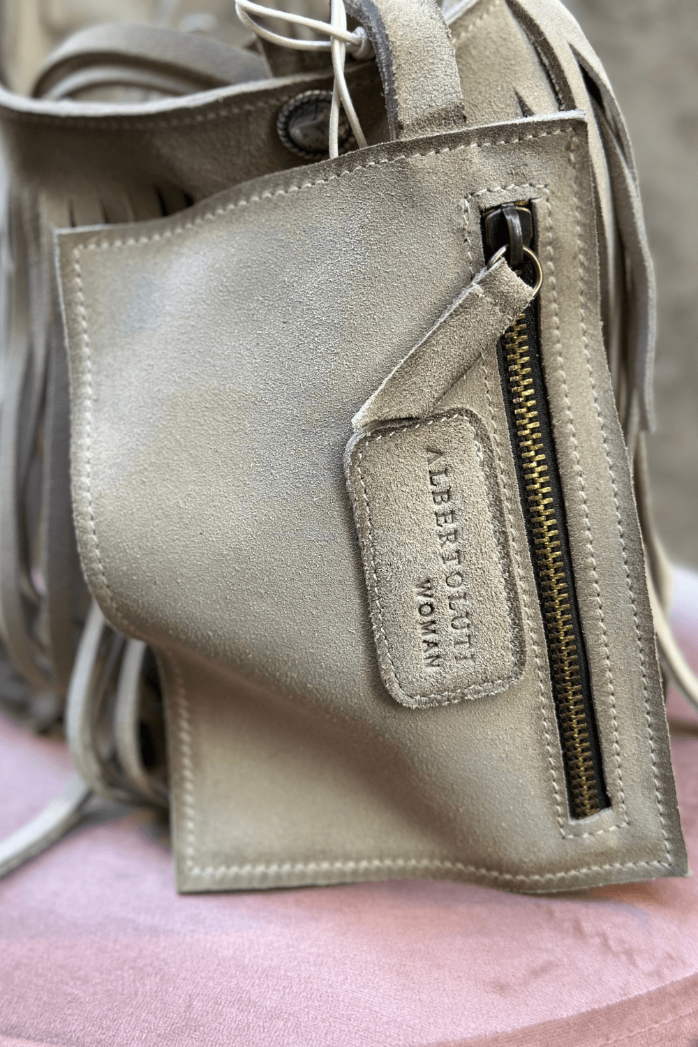 Secchiello Frange Beige