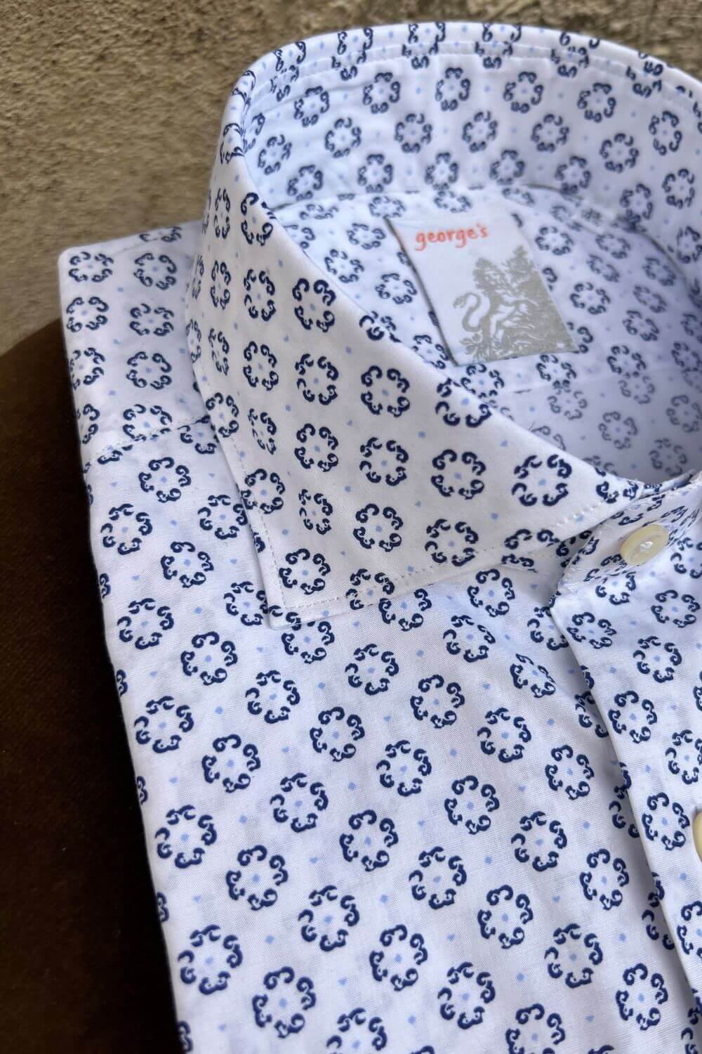 Camicia Fantasia Blu