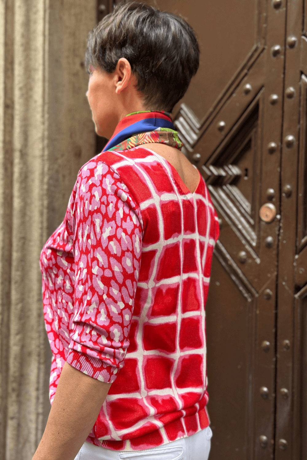 Maglia Doppia Stampa Frontback