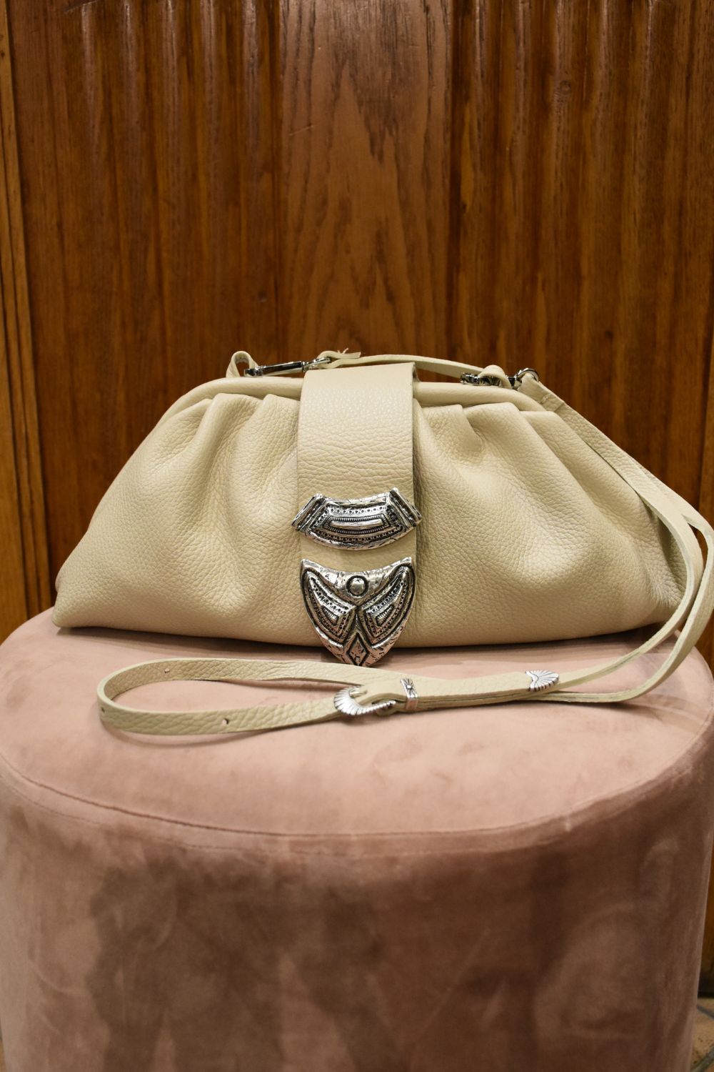 Borsa Clutch Panna