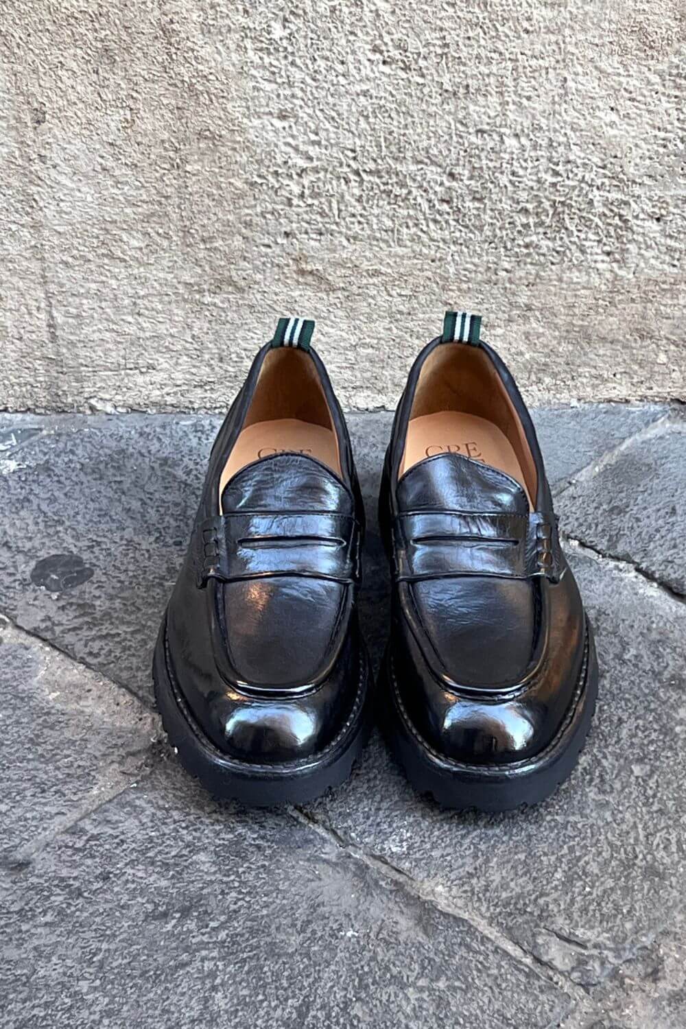 Scarpa Mocassino Green George