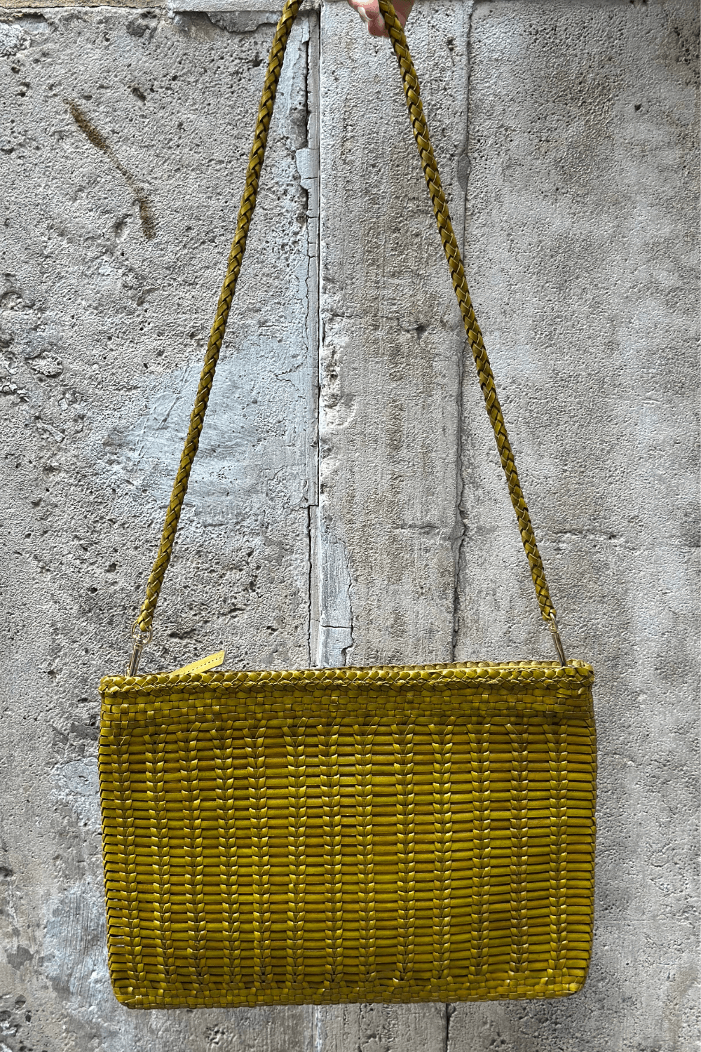 Borsa Saba Mustard