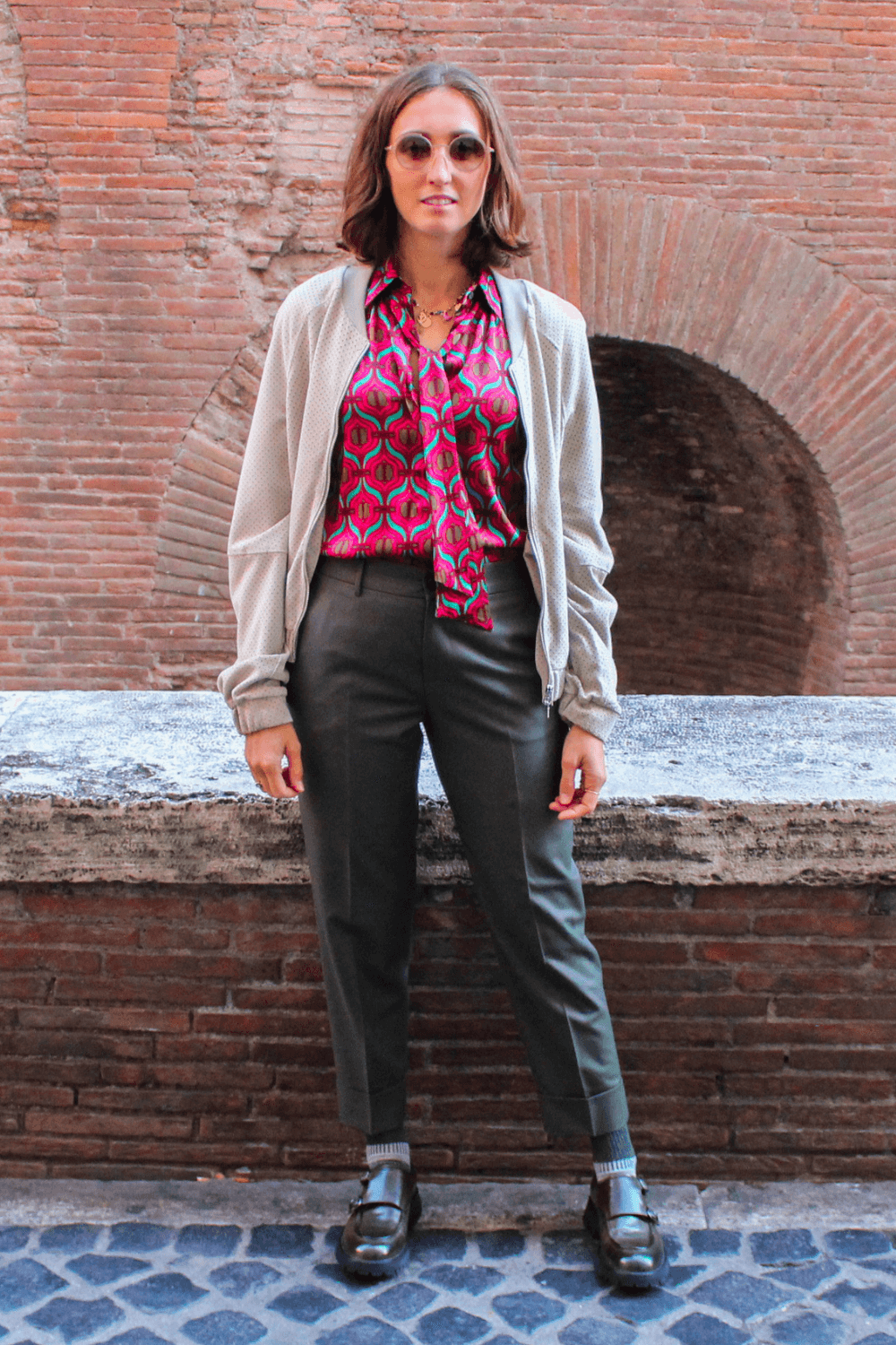 Pantaloni Sigaretta Elastico