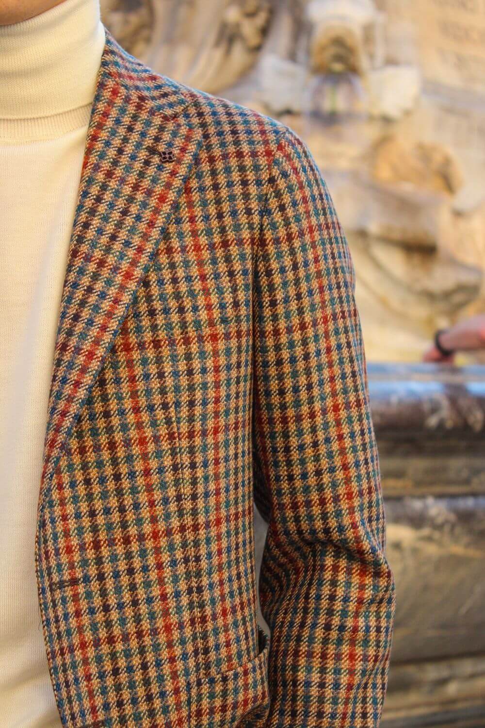 Giacca Check Tagliatore