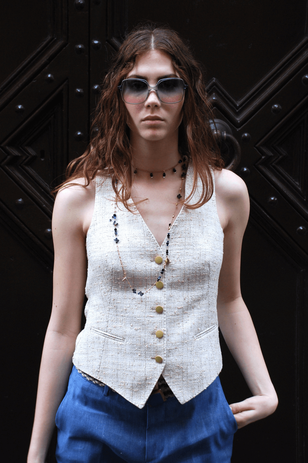 Gilet Donna Lurex