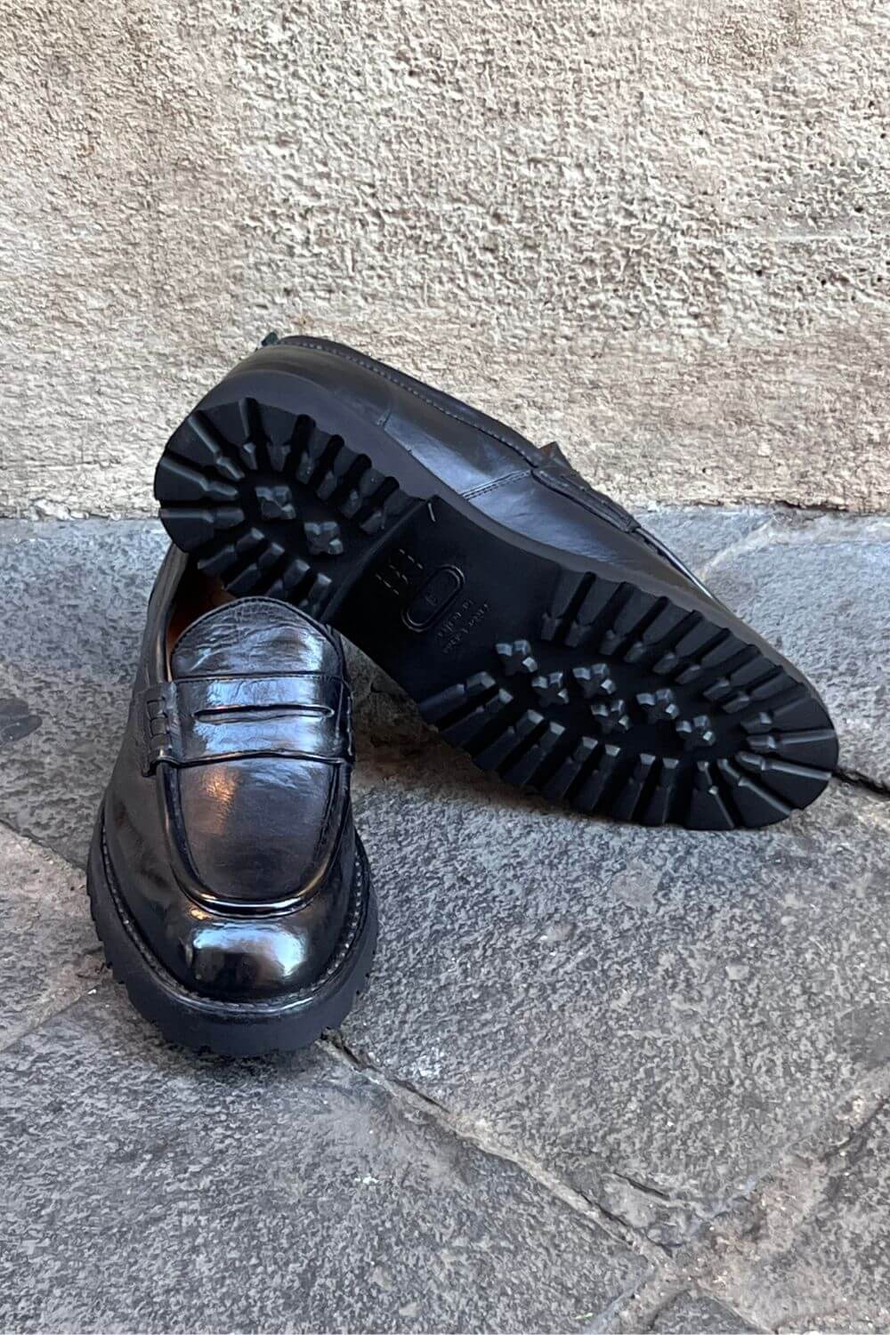 Scarpa Mocassino Green George