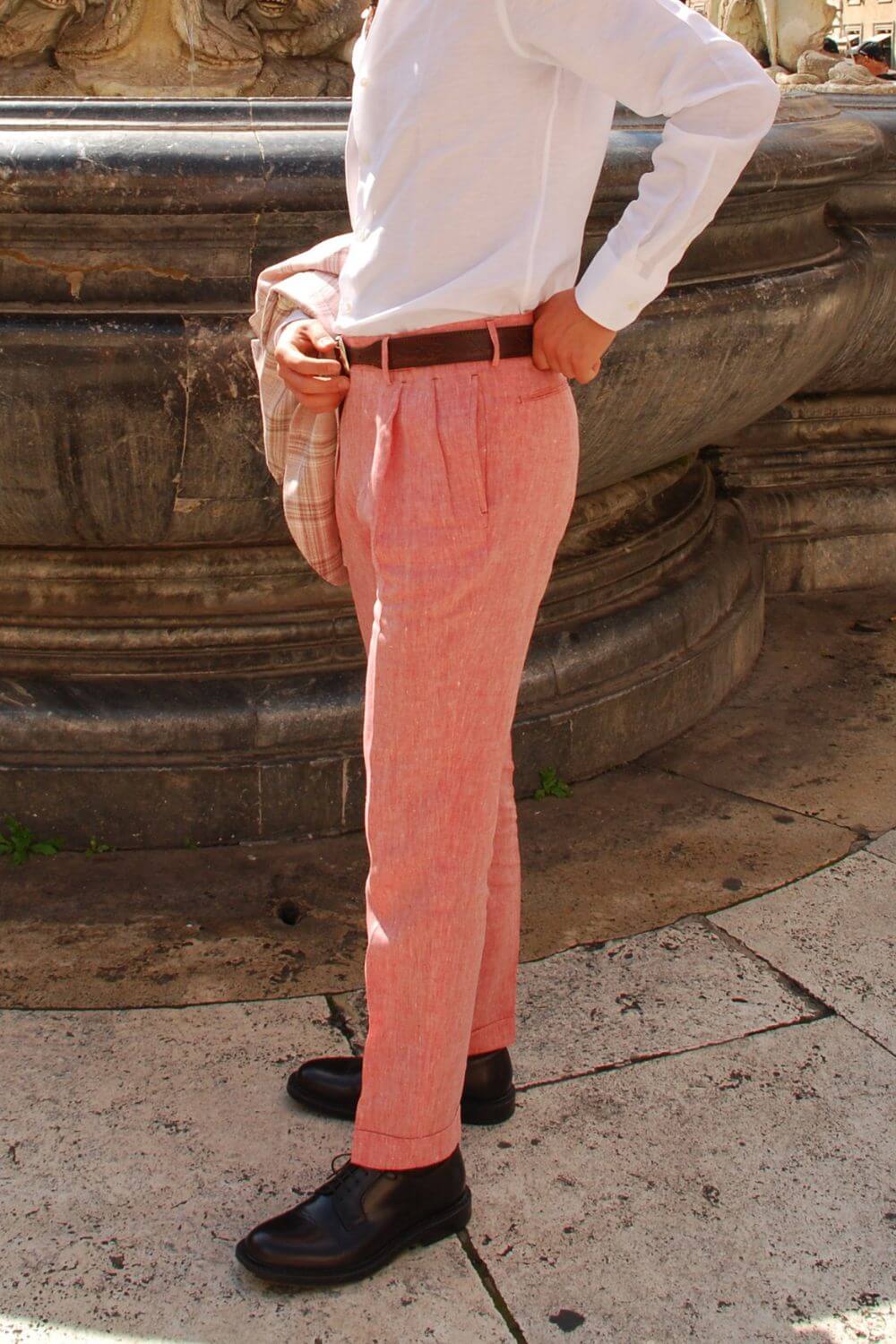 Pantalone Barber Lino