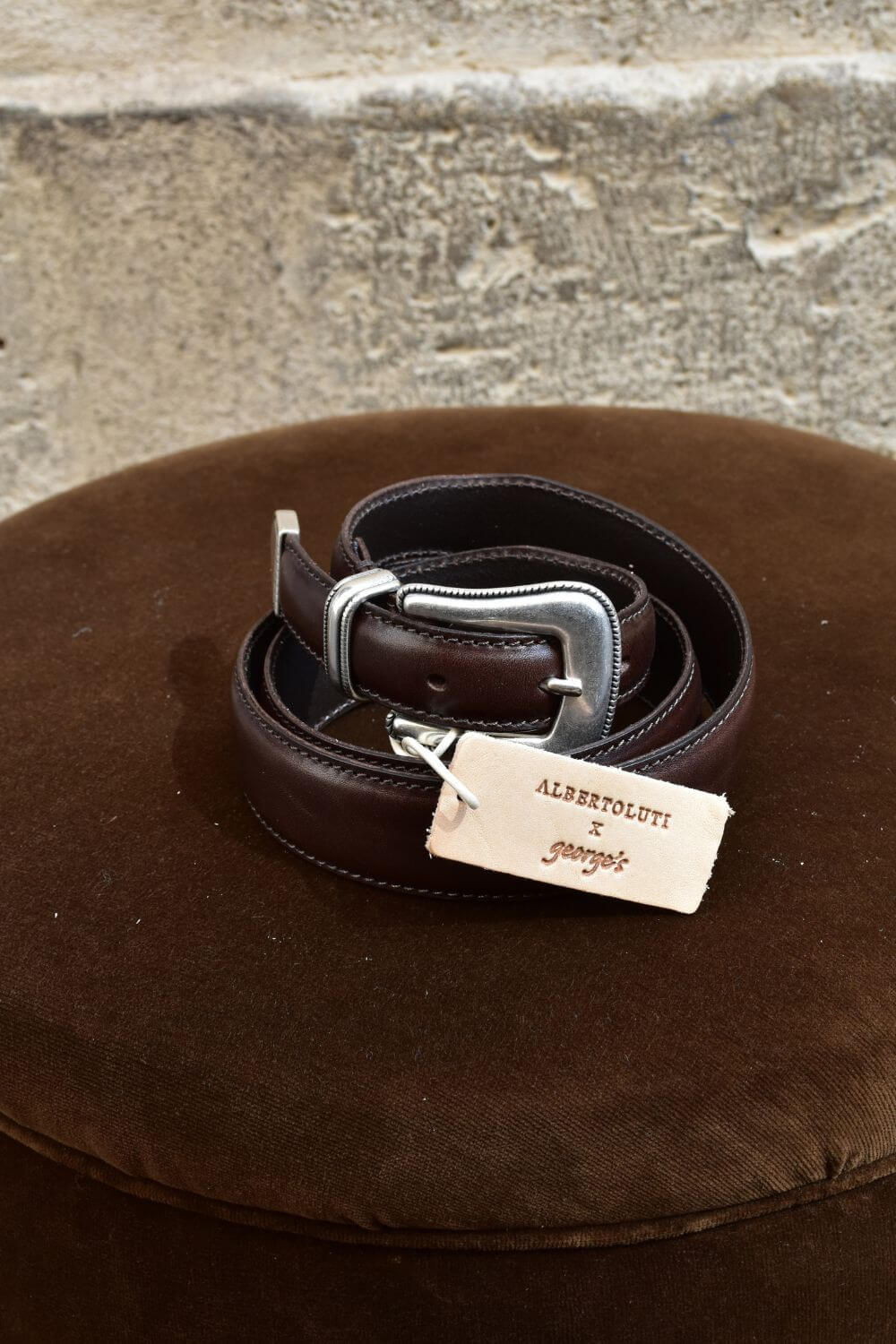 Cintura in pelle Alberto Luti