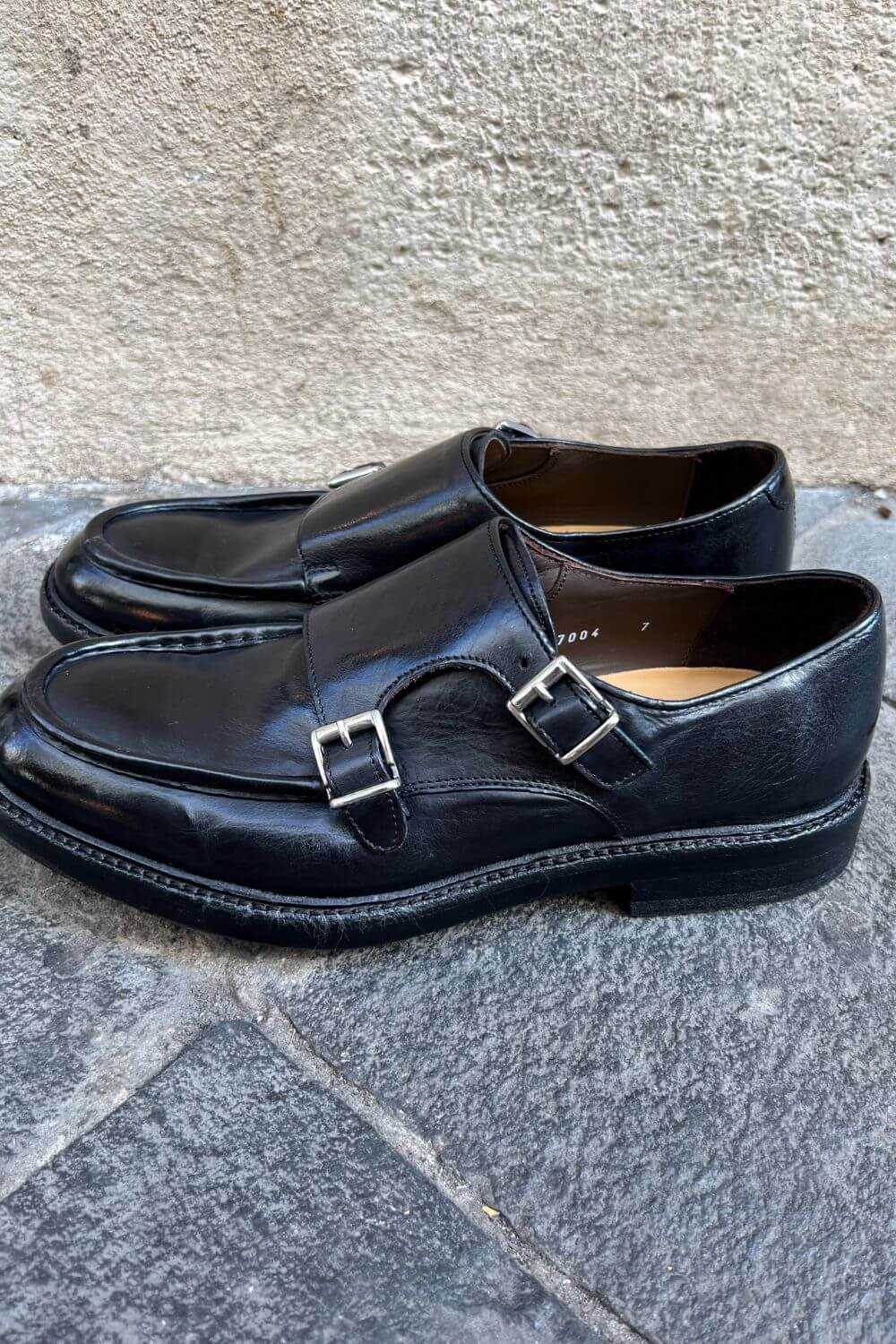 Scarpa Doppia Fibbia - Green George