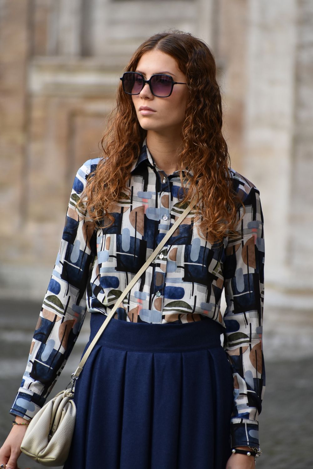 Camicia Fantasia Geometrica