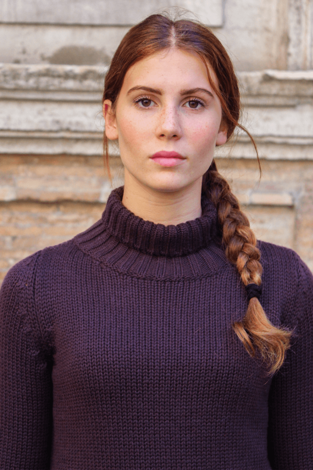 Maglia Crop Collo Alto