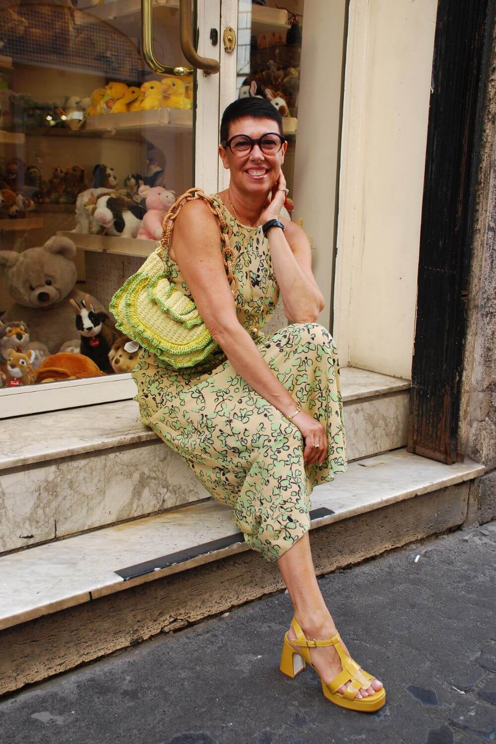 Abito Sottana Seta Oro