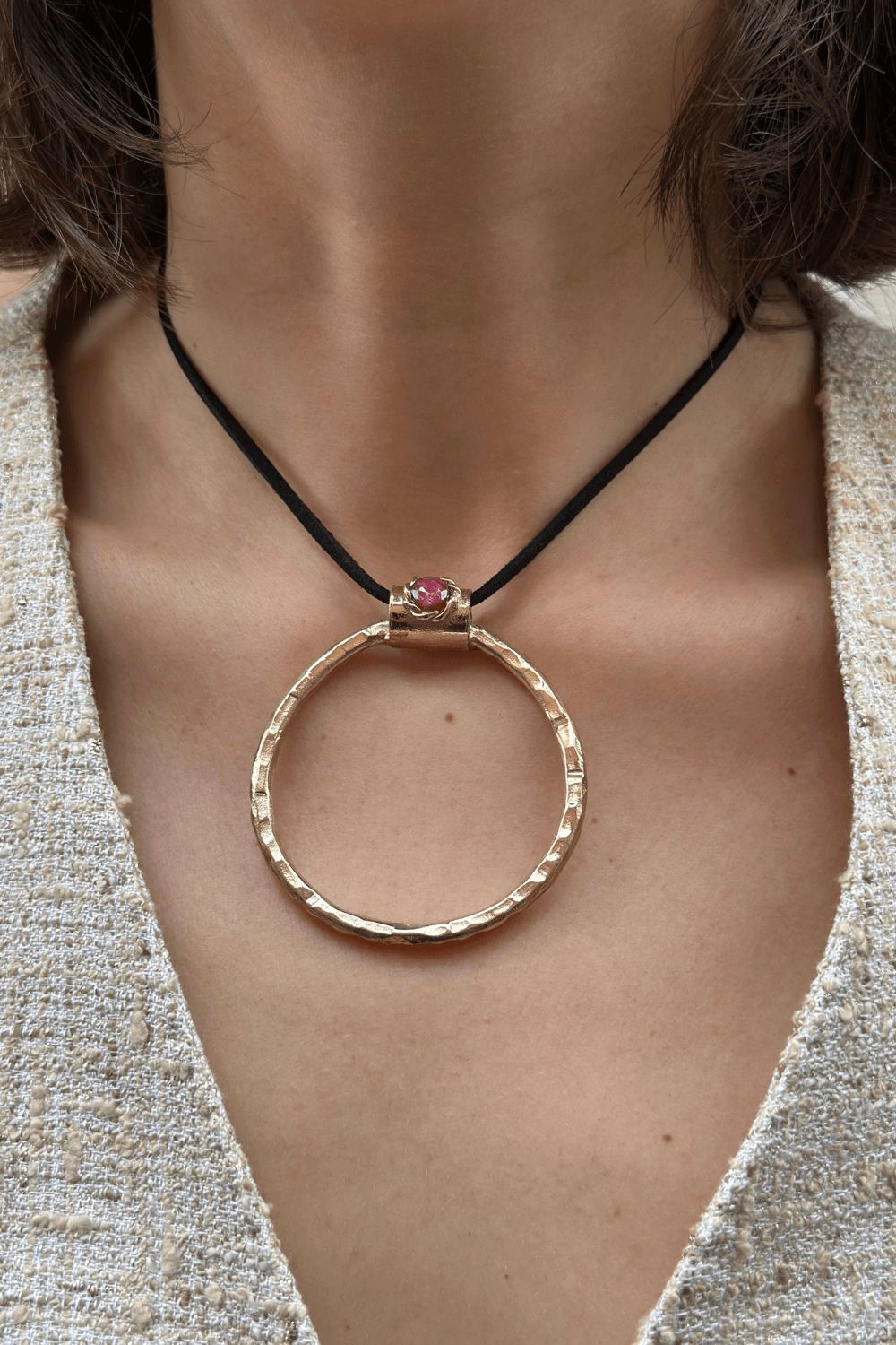 Collana Creole Rosso