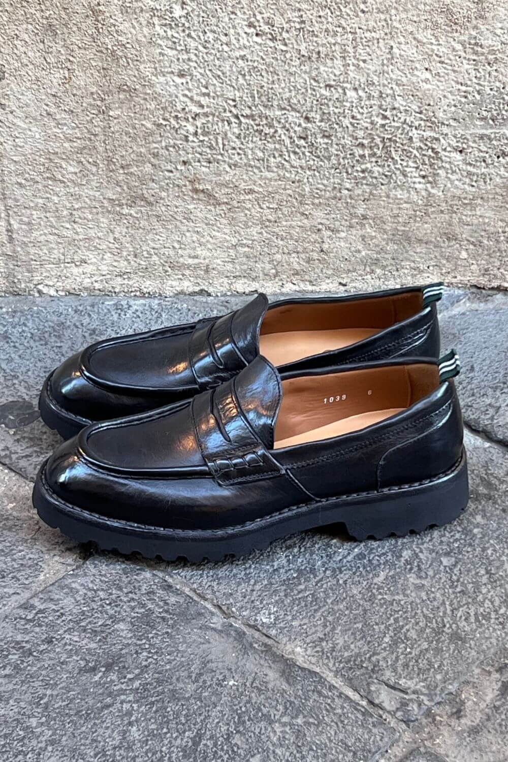 Scarpa Mocassino Green George