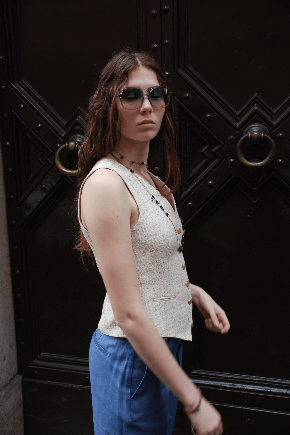 Gilet Donna Lurex