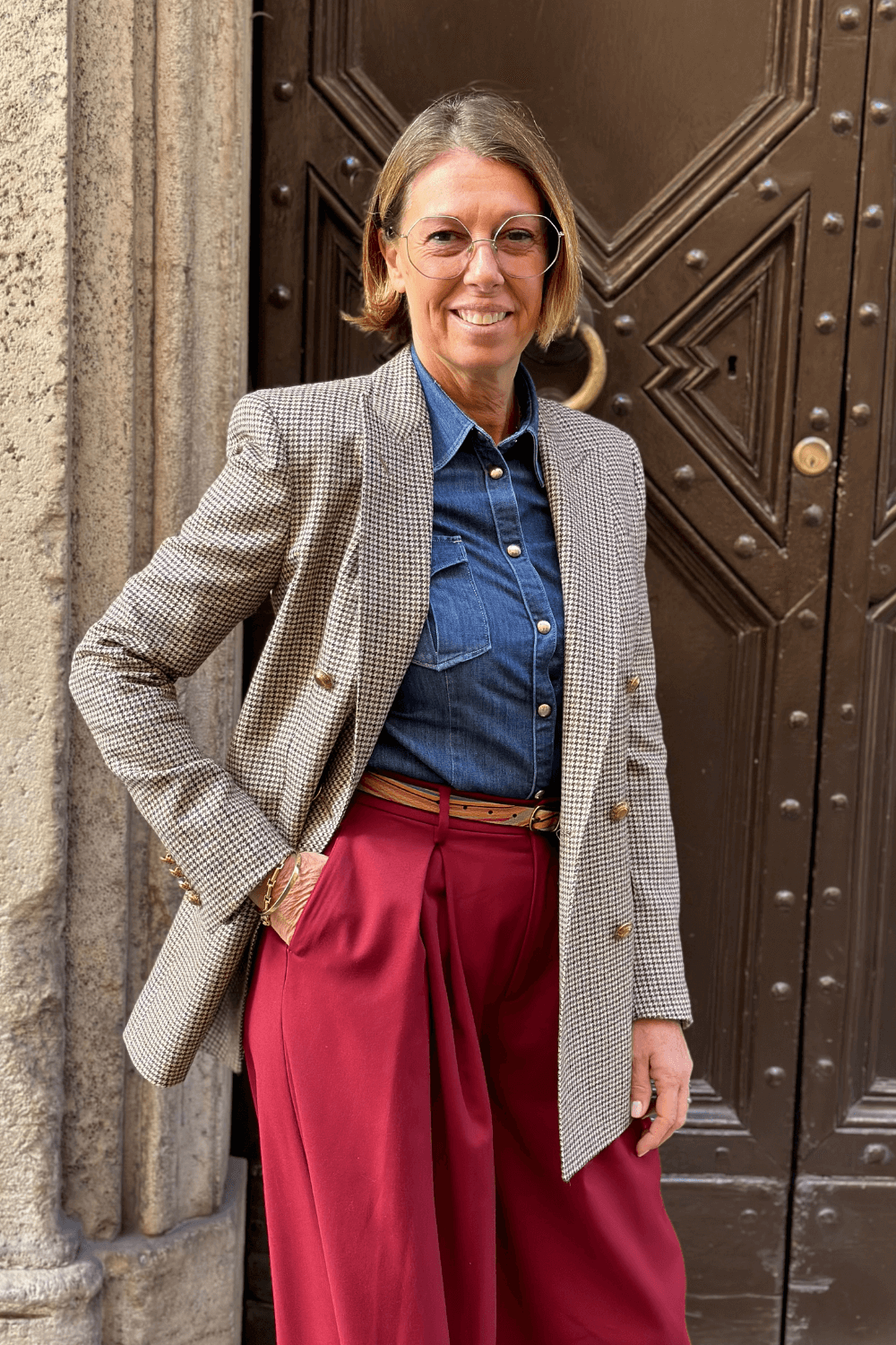 Giacca Doppiopetto Oversize