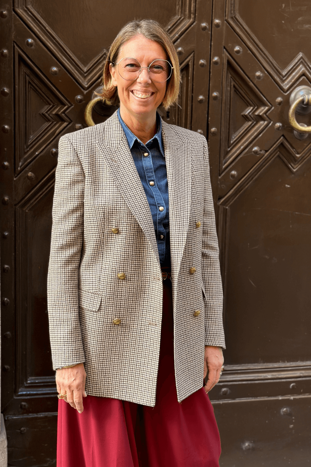 Giacca Doppiopetto Oversize
