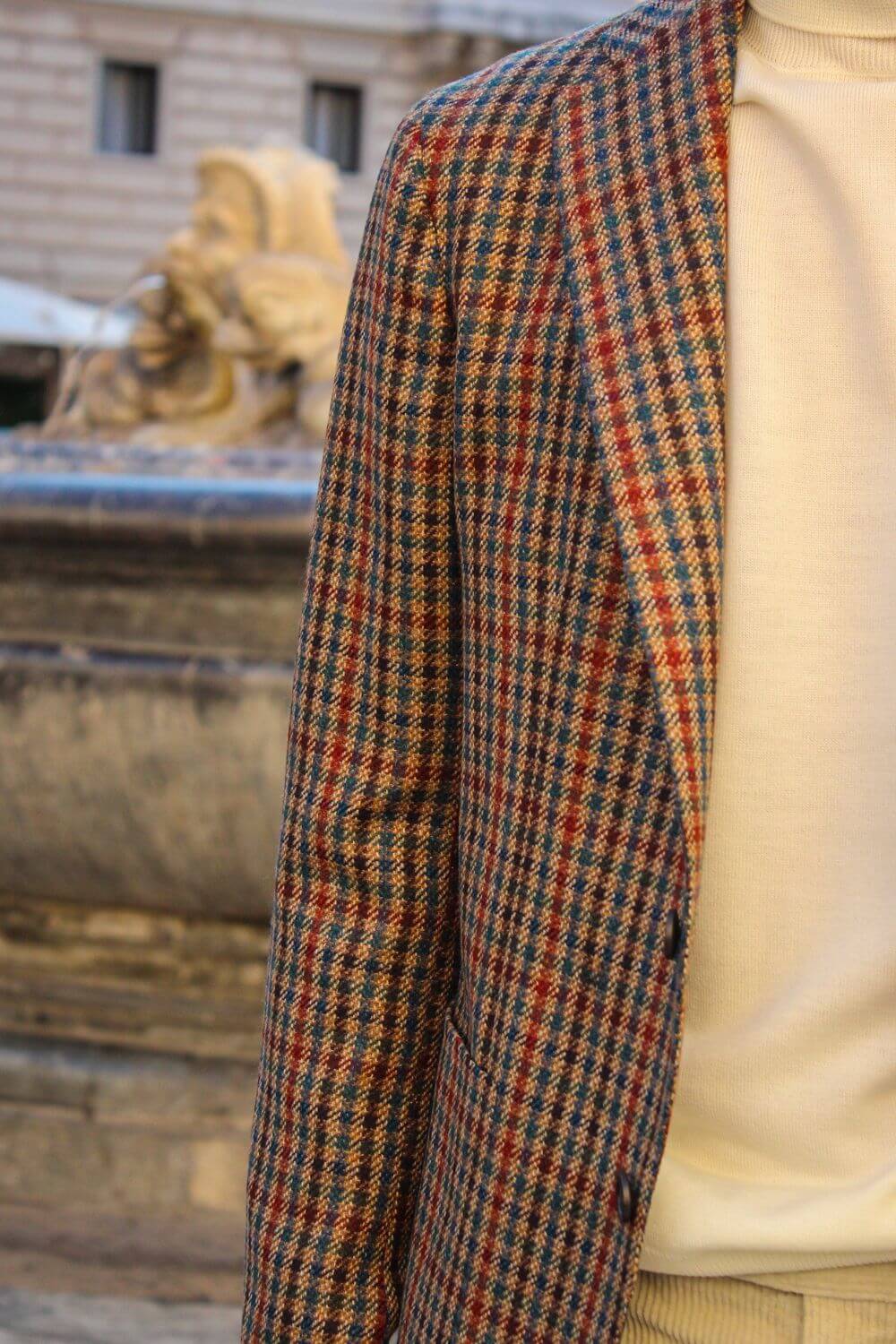 Giacca Check Tagliatore