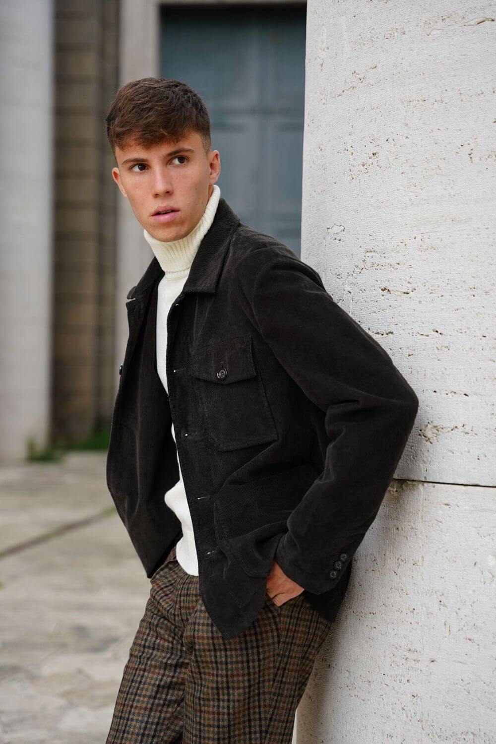 Work Jacket Velluto Paolo Pecora