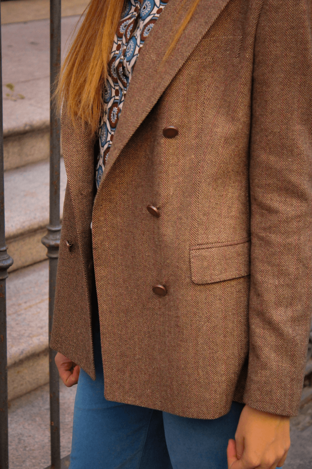 Giacca Doppiopetto Spigato