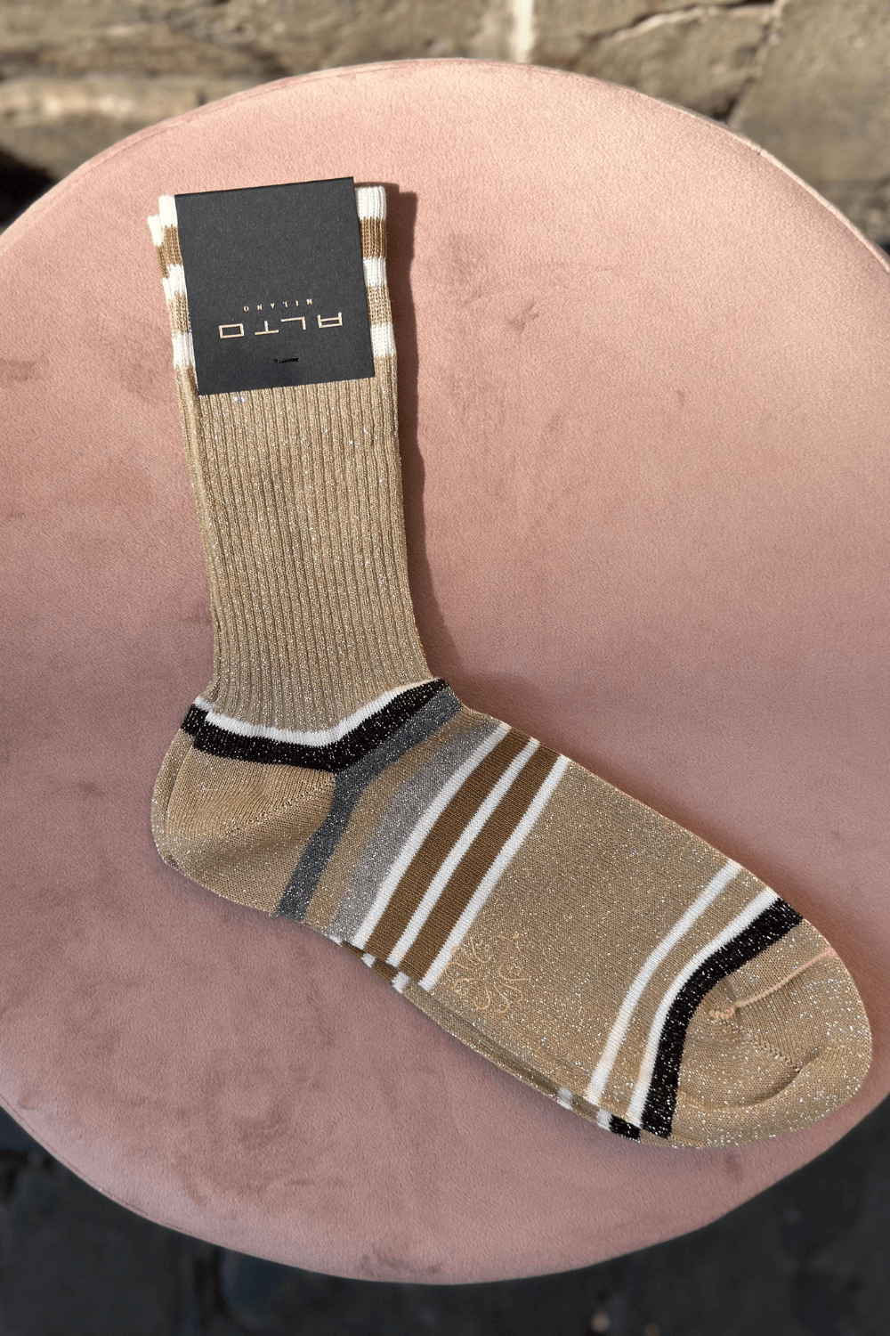 Calze Corte Lurex