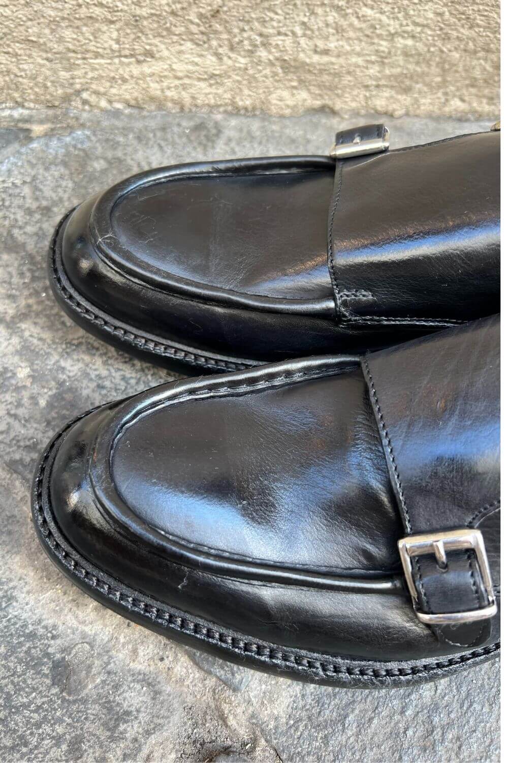 Scarpa Doppia Fibbia - Green George