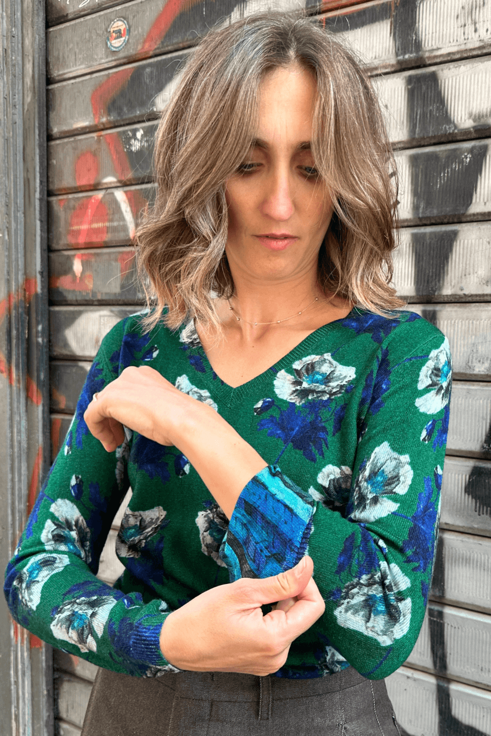 Maglia V Reversibile