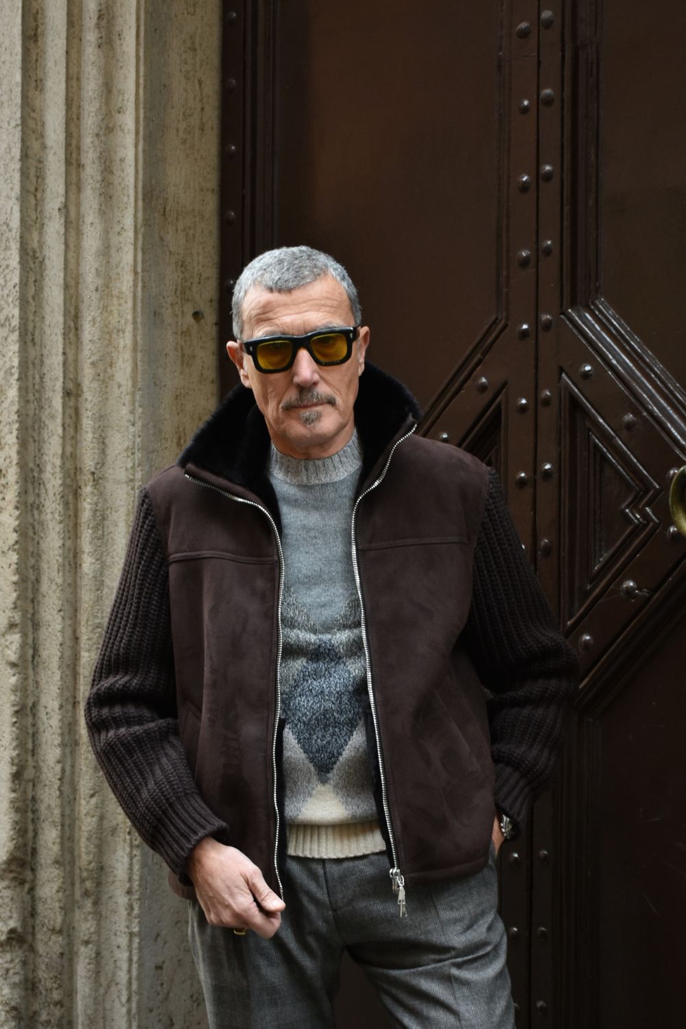 Giaccone Montone e Maglia Tagliatore