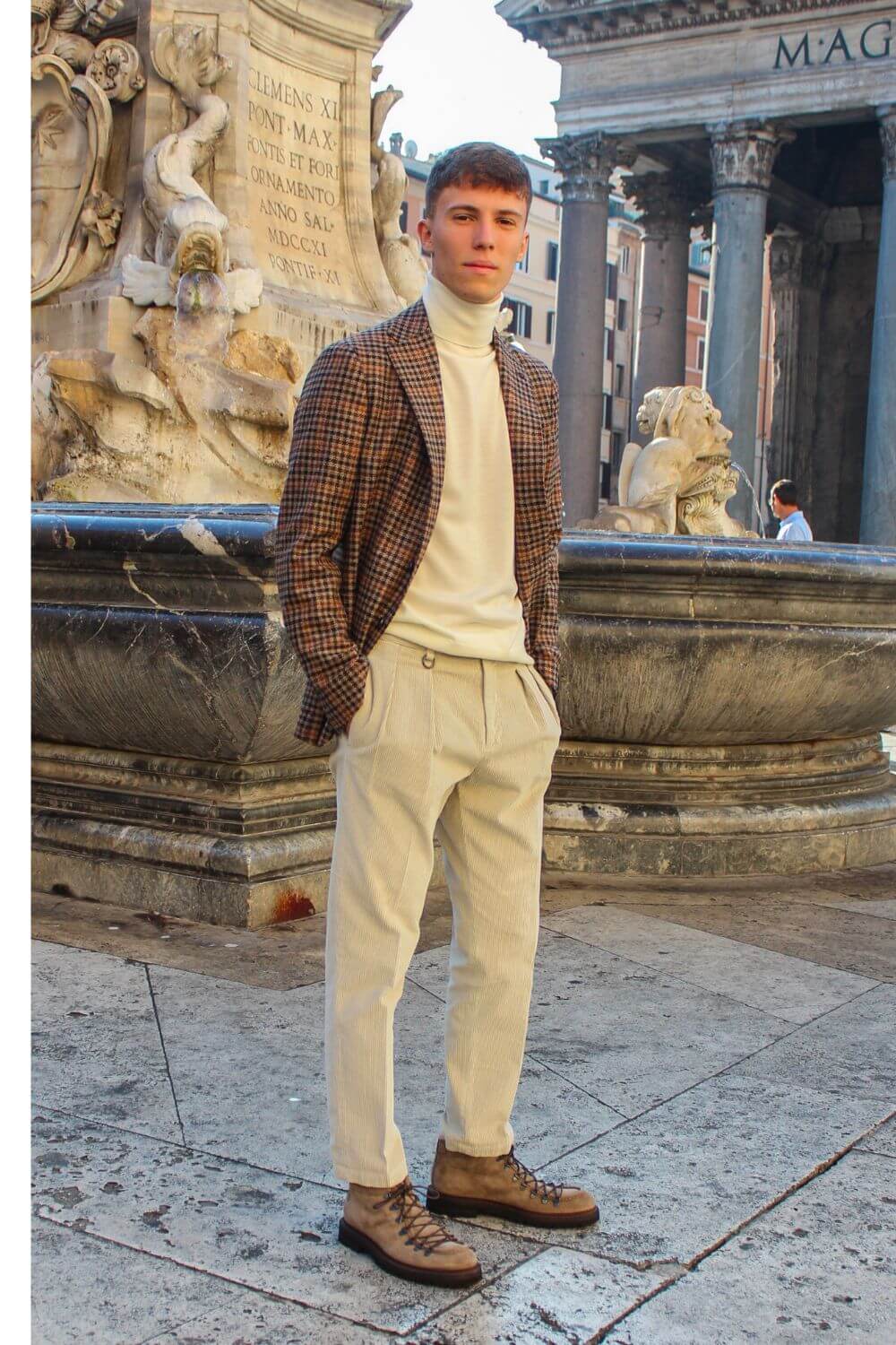 Giacca Check Tagliatore