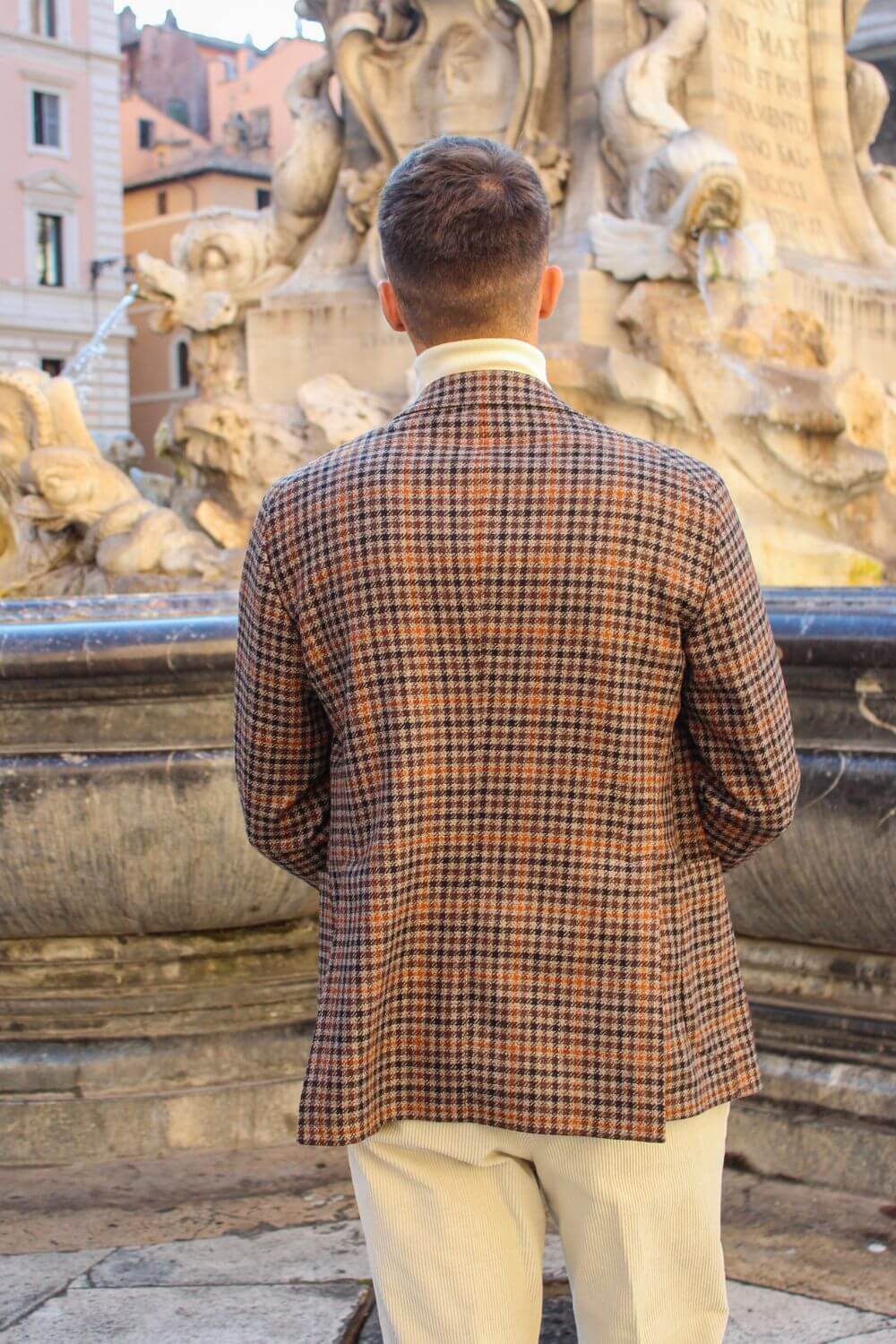 Giacca Check Tagliatore