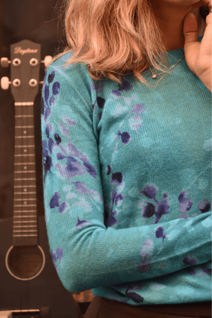 Maglia Cachemire Stampata