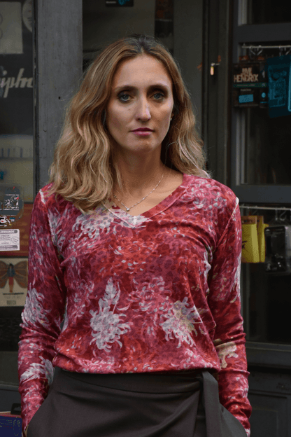Maglia V Reversibile