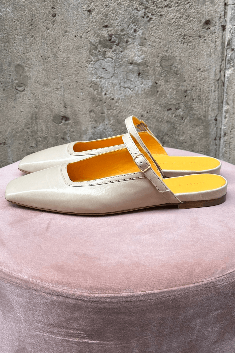 Mules Chloe Beige