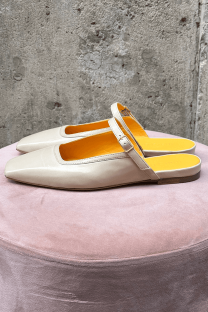 Mules Chloe Beige