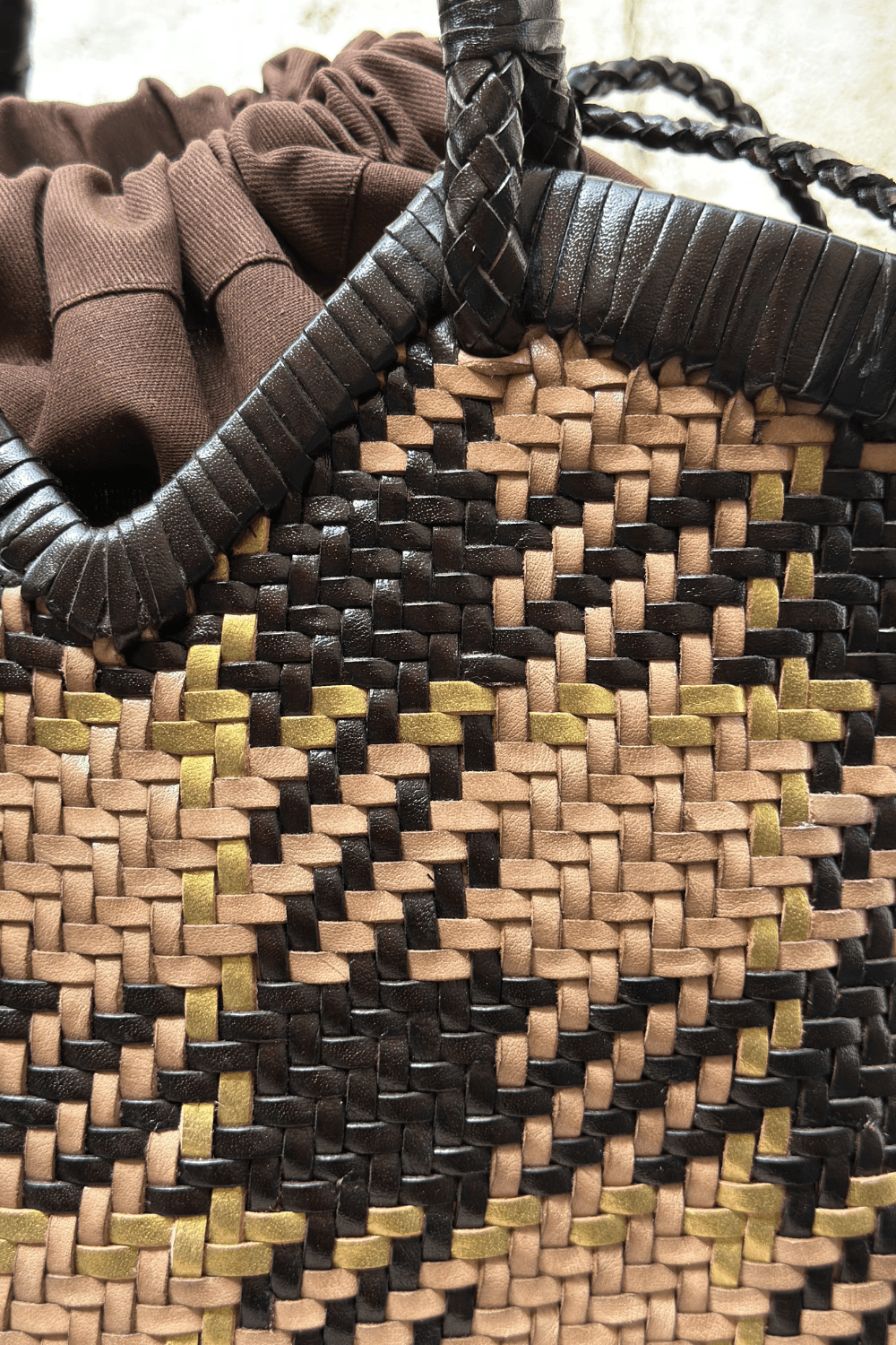 Borsa Crudelia Madras Choco