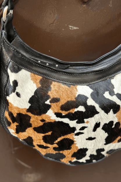 Borsa Mezzaluna Cow