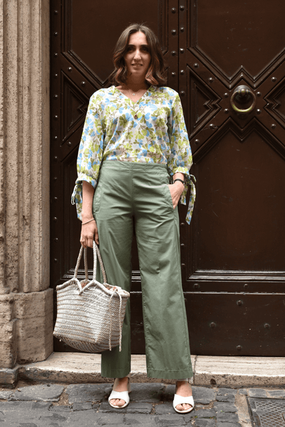 Pantaloni Palazzo Via Milano