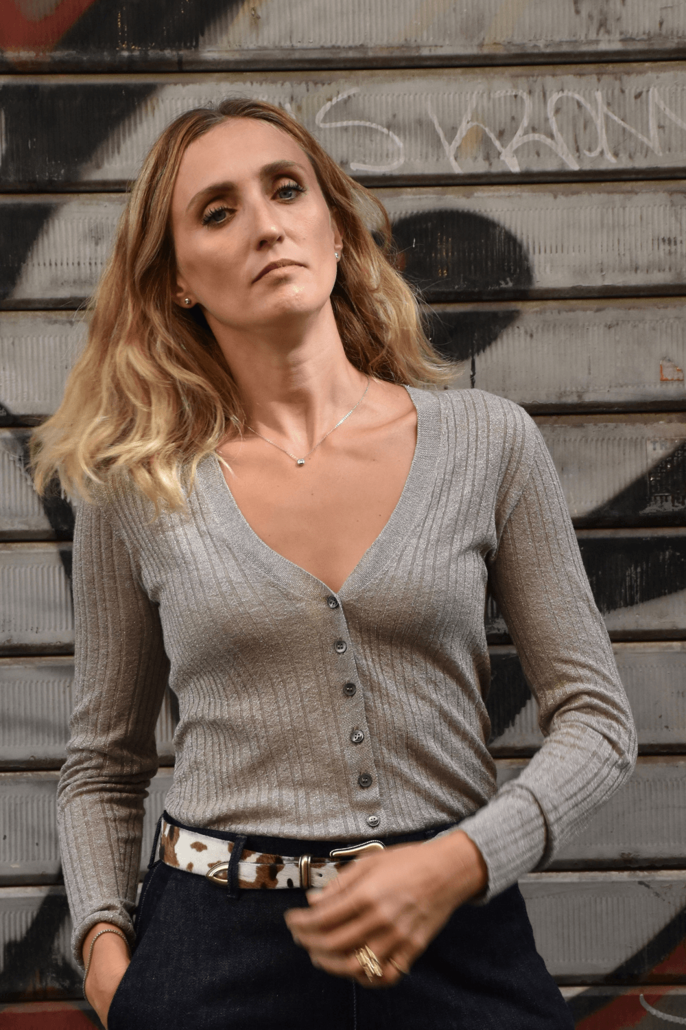 Cardigan Lurex