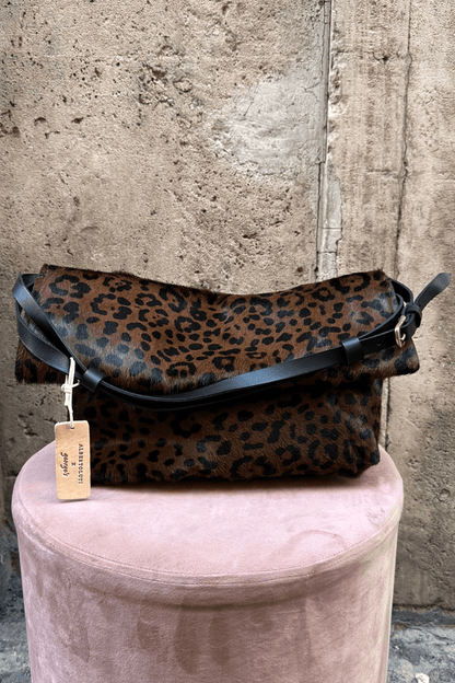 Borsa Morbidone Leopard