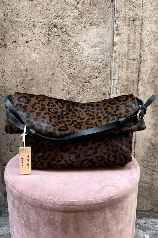 Borsa Morbidone Leopard