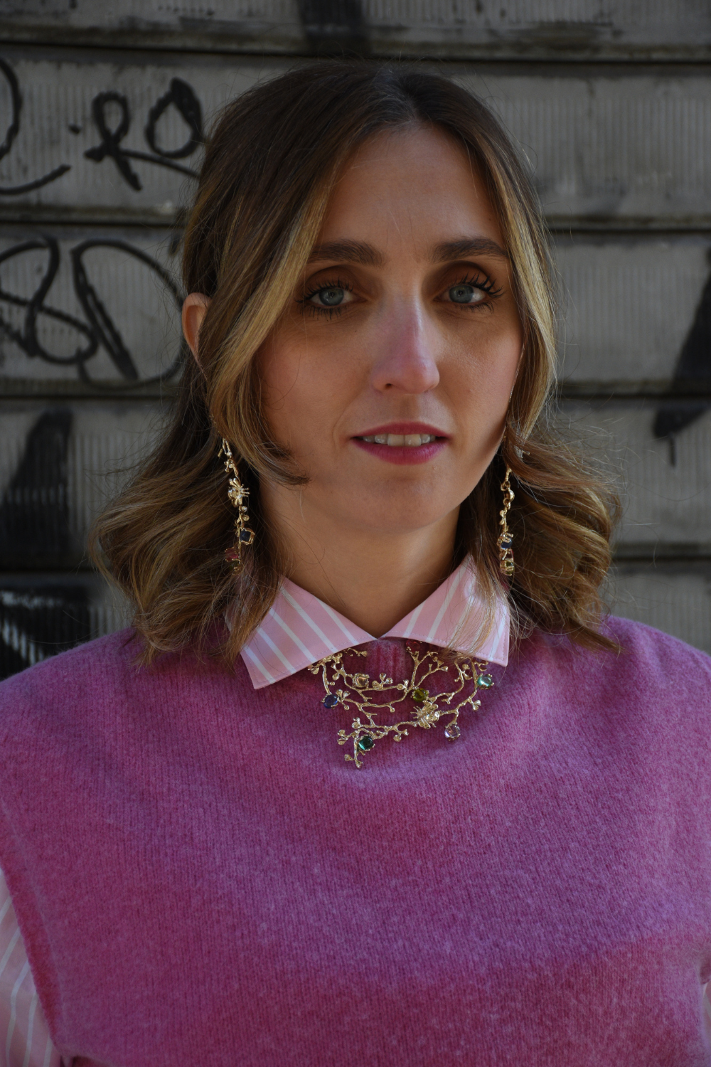 Collana Ice Garden Multicolor