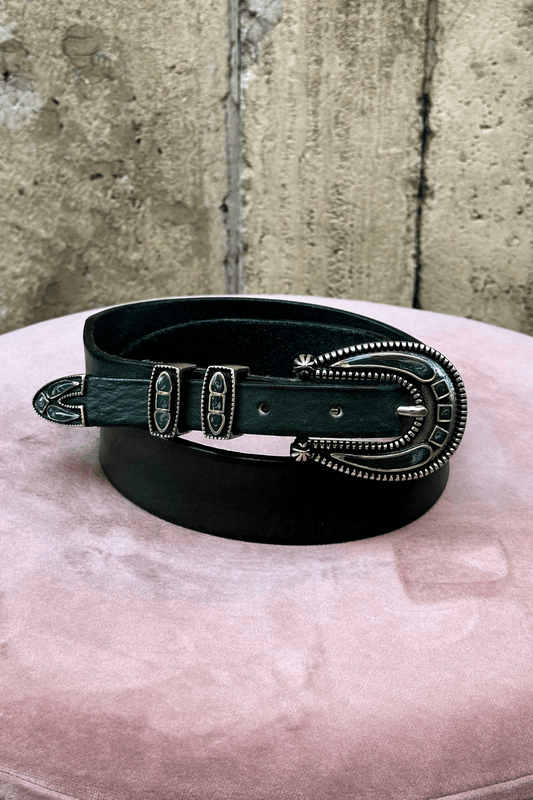 Cintura Pelle Verde
