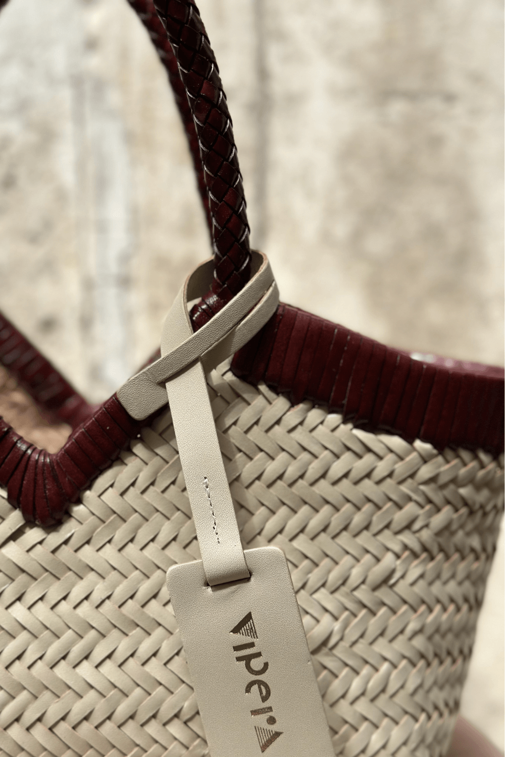Borsa Monet Bicolor Barolo
