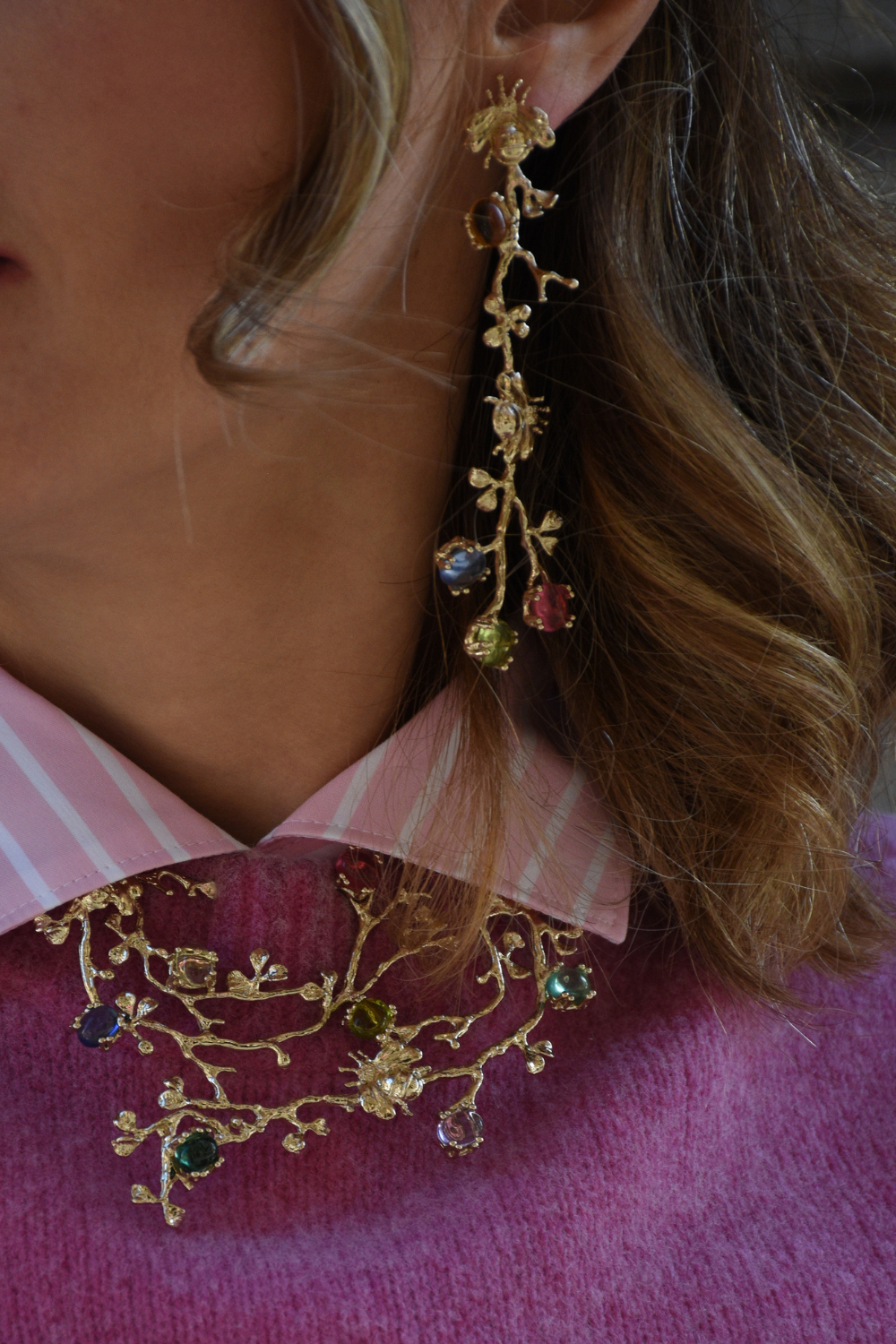 Collana Ice Garden Multicolor